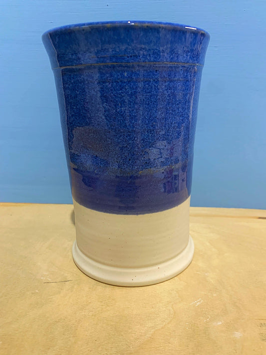 Blue and white Tumbler