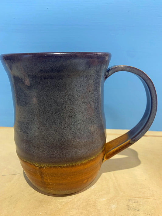 Green and brown spiral Coffee mug